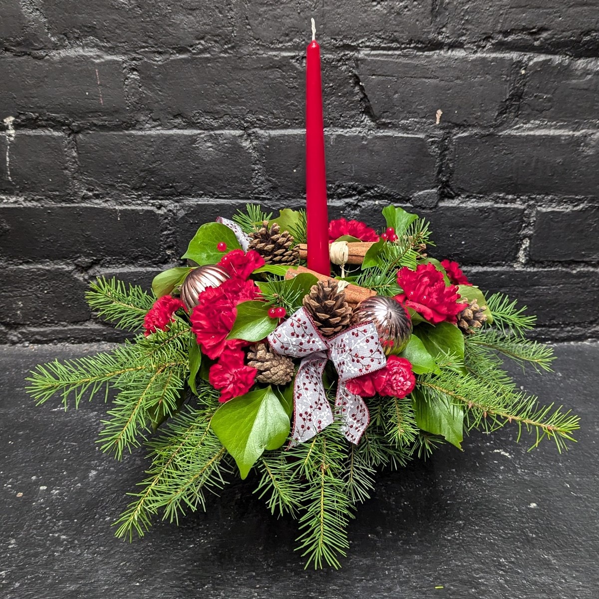Christmas Flower Candle - Image 4