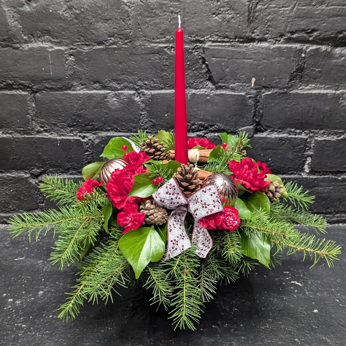 Christmas Flower Candle - Image 3