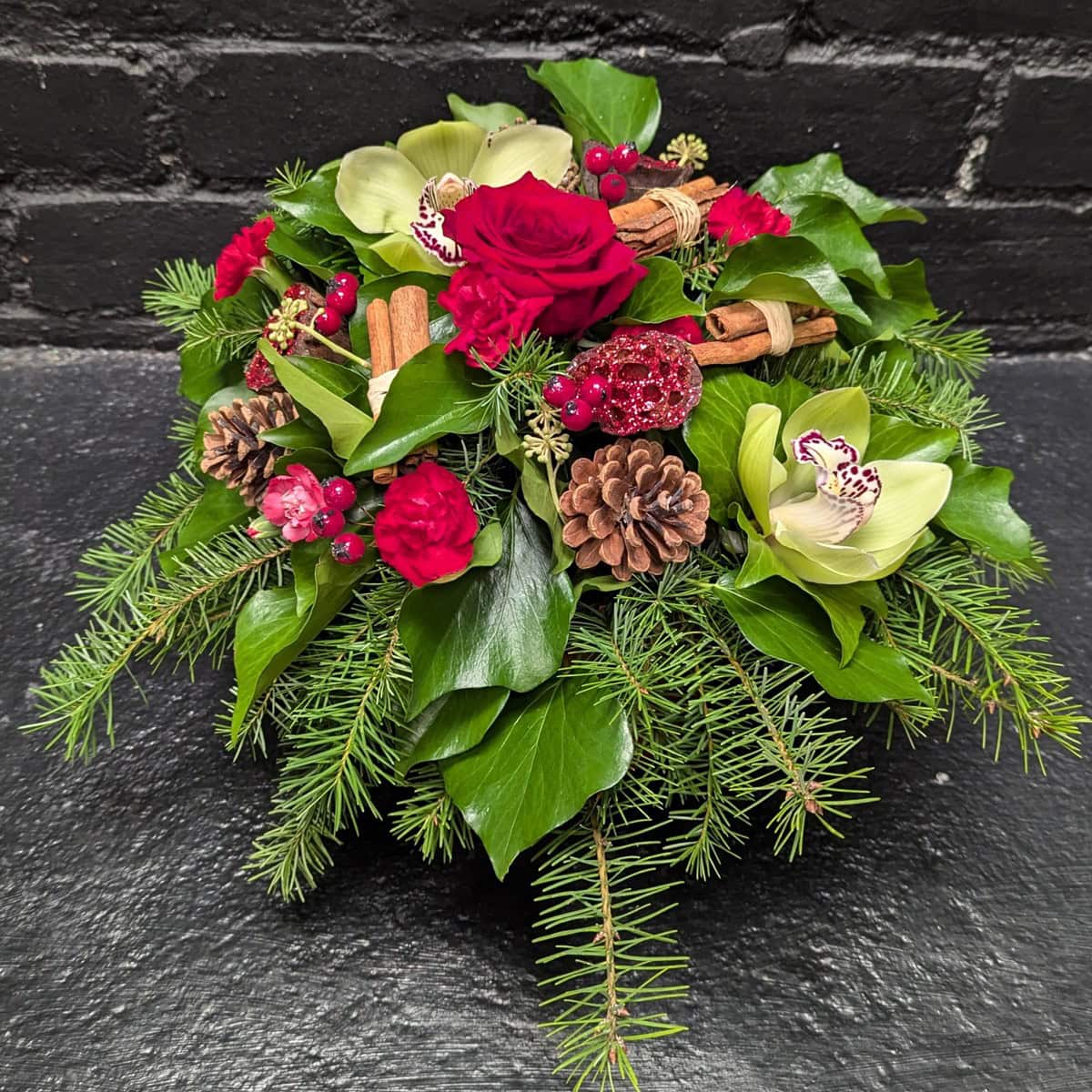 Christmas Florist Choice Hat Box - Image 3