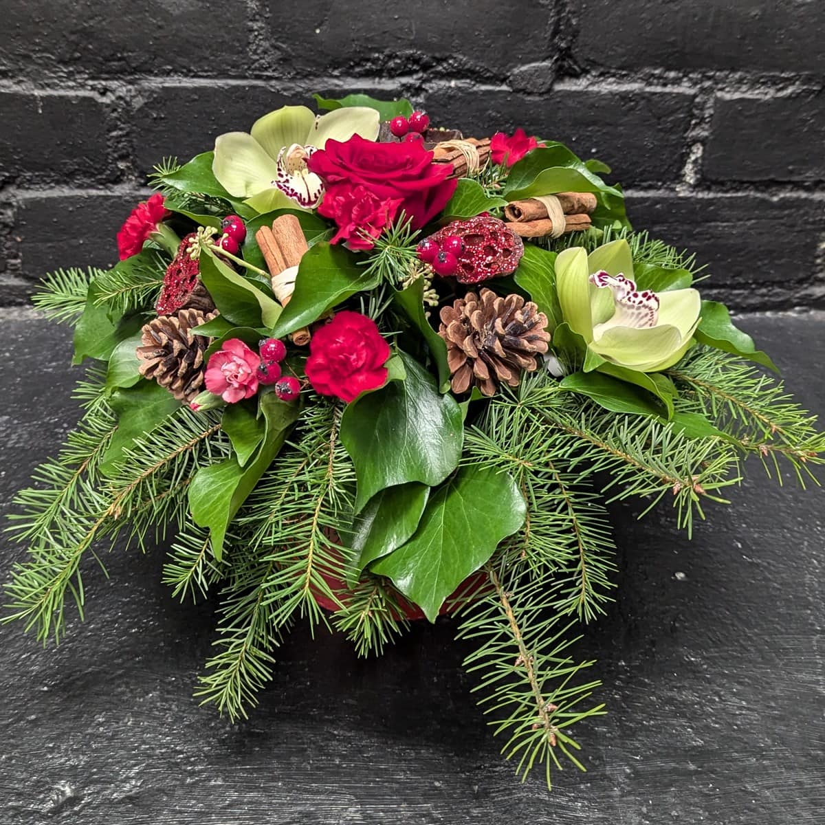 Christmas Florist Choice Hat Box - Image 5