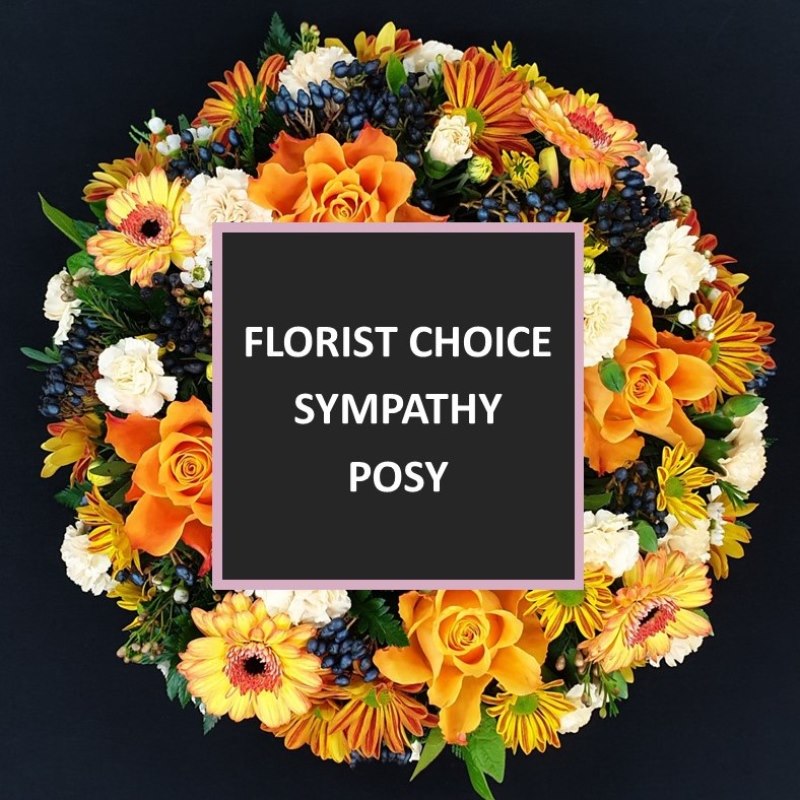 Florist Choice Sympathy Posy by Anastasia Florists
